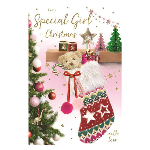 Picture of SPECIAL GIRL CHRISTMAS CARD